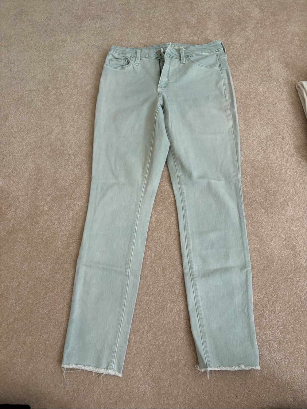 Universal Thread Women's Mint Green Skinny Jeans